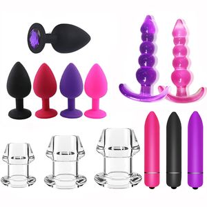 Anal Toys Silicone Butt Plug Unisex Sexshop Adult Goods Sex For Women Men Trainer Couples Masturbating 230811