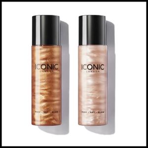 Ikoniska London Makeup Liquid Beauty Long Lasting Prep-Set-Glow Waterproof Iconic London Highlighters Illuminator 120 ml Free Ship