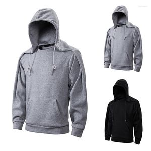 Erkek Hoodies Erkek Bol Hoodie Moda Kazak Sıradan Kapşonlu Ceket Hip Hop Sweatshirt İnce Fit