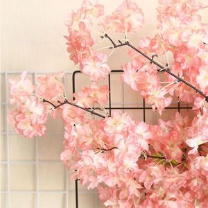 Декоративные цветы 120 см симуляции вишневой вишне
