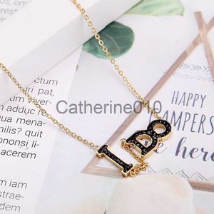 Pendant Necklaces Titanium Steel Necklace Women's Clavicle Neckchain INS Versatile Style Clavicle Chain Spring/Summer New Women's Necklace J230811