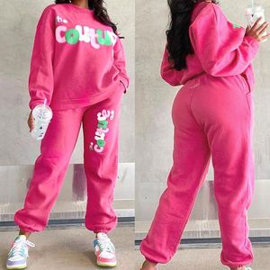 Women's Tracksuits Hoodies Pants Pullover Outfit Sweatshirts Autumn Long Sleeve Women Sportswear For Wife Mother Young Girl Sister