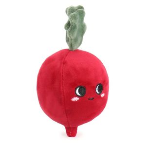 Stuffed Plush Animals 14CM Soothe Baby Vegetable Red Carrot Shape Plush Interaction Toy Paradise Series