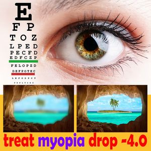 Ögonskugga snabb behandling myopia astigmatism ögon patch snabb droppe -4.0 diopter förbättra synen linda trötthet återställa synen kortsiktig 230810