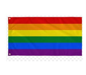 Bandeiras gays de arco -íris personalizadas de arco -íris