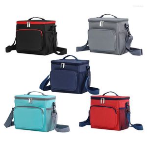 Storage Bags Insulated Lunch Bag Large Capacity Reusable Food Container Portable Accessories For Outdoor Picnic Hiking Camping Supplies