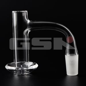 16mmOD Smoke Accessories Full Weld Beveled Edge Quartz Banger Nail 10mm 14mm 18mm for Dab Rigs and Water Bong