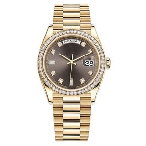 Relógio de diamante moissanite relógio datejusts 41mm data apenas relógio automático masculino designer 36mm relógios femininos relógio para homem relógios de pulso 904L aço inoxidável com caixa