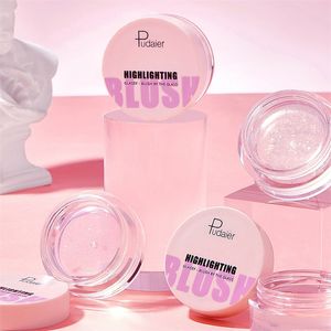 Transparent Color Change Blush Natural Pink Rouge Cheek Long Lasting Crystal Jelly Gel Face Blush Highlighters Nude Makeup