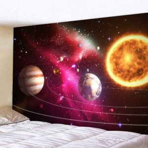 Tapestries Galaxy Planet Home Decoration Tapestry Background Cloth Tapestry Hippie Yoga Mat Bed Sheet Sofa Blanket Can Be Customized