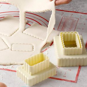 Baking Moulds 3Pcs/Set Square Cookie Cutters Molds DIY Fondant Cake Mold Decoration Tools Pastry Kitchen Accessories