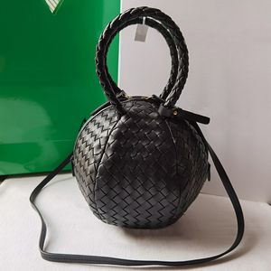 Jakość lustra projektant mava górna torba do torby sferyczna damskie torby na bitę z odłączonym paskiem czarna skóra nappa mała torebka torebka z pudełkiem
