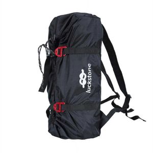 Proteção de rocha 360g dobrável escalada portátil Saco de cordão carrega tanta de tapete moído Backpack HKD230811