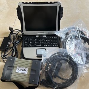 Narzędzie multiplekserowe MB Star C3 z kablami SSD Laptop CF-19 Diagnostyka akumulatora dotykowego dla skanera ciężarówek samochodowych