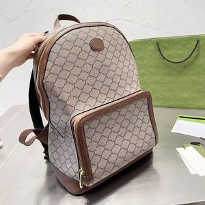 Designer ryggsäck lyx varumärke handväska axelremmar ryggsäckar kvinnor plånbok väskor lady pläd pursar duffle bagage mens väska g2308121z-20