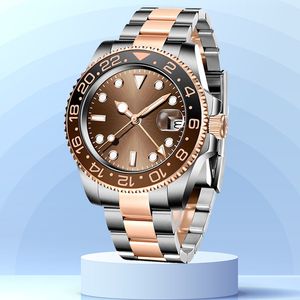 Aaa Watches High Quality Ceramic Bezel Mens Watch Automatic 2813 Self-wind Movement Super Luminous Sapphire Glass Waterproof Sports Fashion Wristwatches with