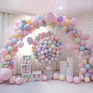 Dekoration 10/30/50st Macarons Balloons Pastell Candy Wedding Birthday Decoration Balloons Baby Shower Decor Air Globos