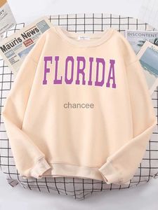 Florida A Famous City In The United States Hoodies Fleece Brand Clothing Thermal Fashion Woman Sweatshirt Hip Hop Women Hoodie HKD230725
