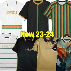 23 24 Venezia Futbol Formaları Golden Jersey Aramu Forte Venedik 2023 2024 Busio Futbol Gömlekleri Evde 3. Adukt Çocuk Kit üniformaları Güzel Jersey