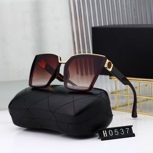 New 0537 Square Fashion Designer Sunglasses for Men Women Brand big Frame Letter Lens Driving Fishing Sun glasses Outdoor Beach Sports luxury Eyewear Eyeglasses