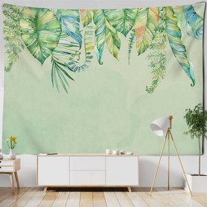 Tapestries Simple Flower And Bird Painting Tapestry Wall Hanging Style Art Aesthetics Room Home Decor