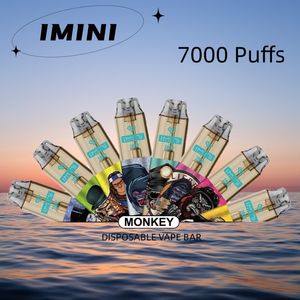 Hurtownia Ponad 5000 6000 Puff Ujeżdżalne ECIG RGB 15 ml 850 mAh doładowalne jednorazowe Vape Regulowany przepływ powietrza szczelność opary od producenta