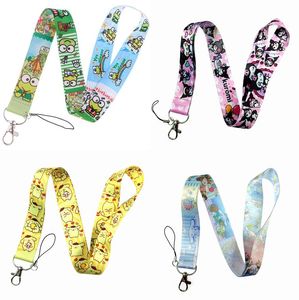 Barndesigner Keychain Cartoon Animal Series Lanyard for Keys ID Card Cover Badge Holder Business Telefon Charm Key Lanyard Neck Straps Accessories Dhgate