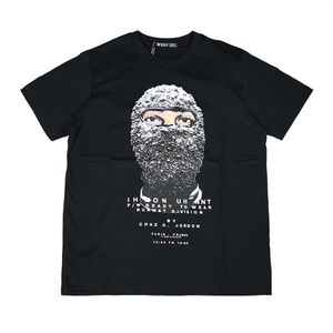 T-shirt maschile maschera perle ih nom uh nit maglietta rilassata unisex uomini donne modalità top tees3050