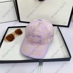23SS New Luxurys DeSingers Caps para homens mulheres Sunshats Moda Design de lazer de Hat Green Pink Baseball Bon
