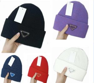 Mode hochwertige Herrendesigner Beanie Casquette Winter Hut Outdoor Frau Mütze Bonnet Mann Kopf warmer Kaschmir Strickschädelkappe Trucker ausgestattet