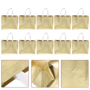 Storage Bags 10pcs Festival Present Reusable Cloth Gift Packing Bag Box