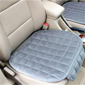 Car Seat Covers Universal Winter Warm Cover Cushion Anti-slip Front Chair Breathable Pad Protector For Cars
