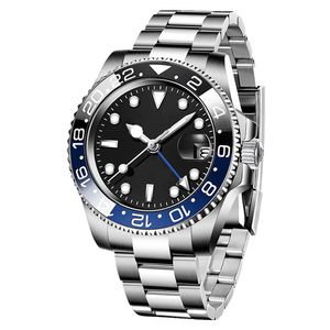 Watches for Men 40mm Date Big Face Mens Wristwatch Analog Dress Two Tone Stainless Steel Man Watch Luminous Relojes De Hombre Calendar