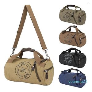 Outdoor Bags Multifunction Sport Bag Durable Handbag Men Women Fitness Sporting Training Gym Canvas Cylindrical