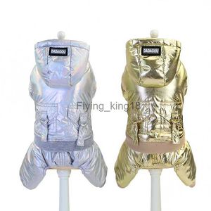 Winter warmes Mädchen Hundekleidung wasserdichte Haustiermanteljacke für kleine mittlere Hunde Welpe Mops Chihuahua Yorkie Kostüm Outfit Jumpsuit HKD230812