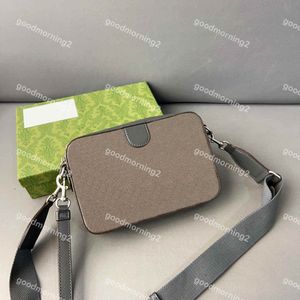 2023 Designer -Taschen Männer Schwarze Buchstaben Messenger Geldbeutel Crossbody Taschen Einkaufstasche Schaltbeutel Handtaschen Frauen Brieftaschen Geldbeutel Tasche Tasche