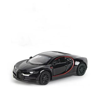 Diecast Model 1 43 Diecast Alloy Car Model Metal Sult Back Car Car Toy Boy Sports Car Ornament с открытием дверной подарочной машины 230811