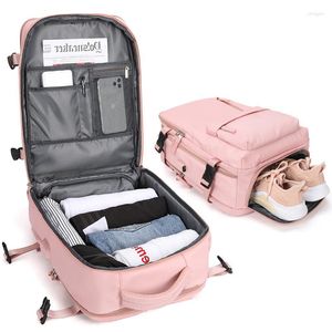 Backpack Large Women Travel Waterproof Luggage Bags 2023 Capacity Multifunctional & USB Charging Port
