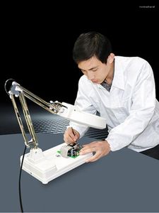 Table Lamps HD High Magnification Desktop 10X 20X Magnifying Glass With LED Light Reading And Repairing Lamp