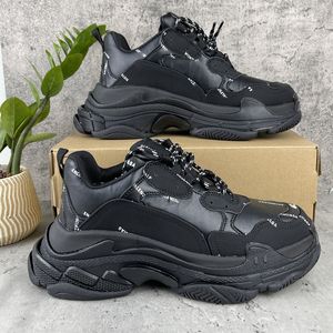 Triple S Dad Casual Shoes Crystal Bottom Paris Freizeit-Turnschuhe für Vintage Old Opa Trainer 2023 Größe 35-45