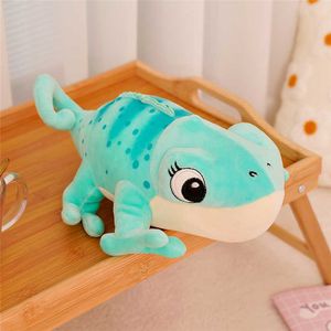 Stuffed Plush Animals 30cm Chameleon Plush Toys Animal Doll Soft Quality s for Kids Birthday Gift Girl Child Home Decoration Stuffed Doll