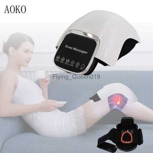 Aoko Electric Air Giner Massager Vibrazione Riscaldamento Fisioterapia del ginocchio Massager articolato Allevia l'artrite reumatica Health HKD230812