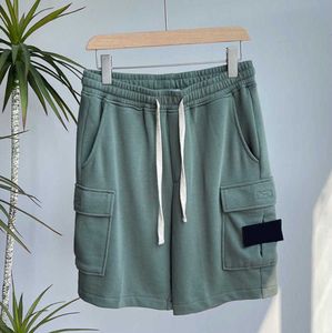 Herren Designer Shorts Taschen Arbeit Fünf-Tiefe Hosen Stones Island Damen Sommerschweiß Multifunktion Oberschenkel Kurzer Freizeitstraßen Freizeittrend 359ess