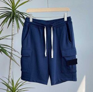 Mens Designer Shorts Pockets Work Five-piece Pants Stones Island Womens Summer Sweat Multi-function Thigh Short Casual High Street Leisure trend 551ess