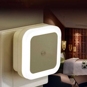 Sensor Control LED Night Light Wireless Children Bedroom Toilet Wall Lamp Plug-in Closet Cabinet Light Stairway Porch Light HKD230812