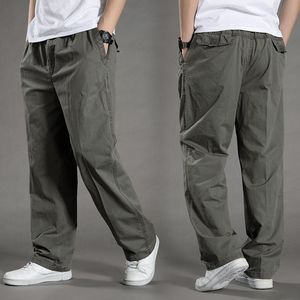 Men's Pants Men's Cargo Pants Summer Spring Cotton Work Wear In Large Size 6XL Casual Climbing Joggers XXL Sweatpants Autumn Trousers 230811