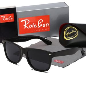 الكلاسيكية للرجال الكلاسيكية العلامة التجارية Retro Women Sunglasses 2140 الفاخرة مصممة الأذن عصابات الفرقة المعدنية مصممي الإطار