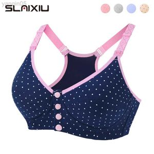 Mutterschaft Intimates Slaixiu Krankenpflege Bra Mutterschaft Schwangerschaft Stillzeit BHs für Frauen Bramaternity Höschen Unterwäsche Set Sport Nursing HKD230812