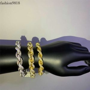 Sterling Sier 8mm Miami Chain Chain Twist Chain Fashion Jóias Hip Hop Colar Chain Chain