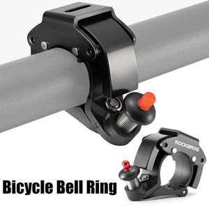 Bike Horns Stainless Bicycle Bell Ring MTB Cycling Horn Handlebar Crisp Sound for Safety Accessories 230811